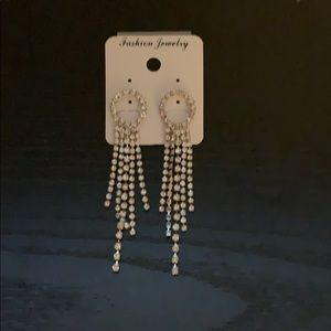 Rhinestone earrings